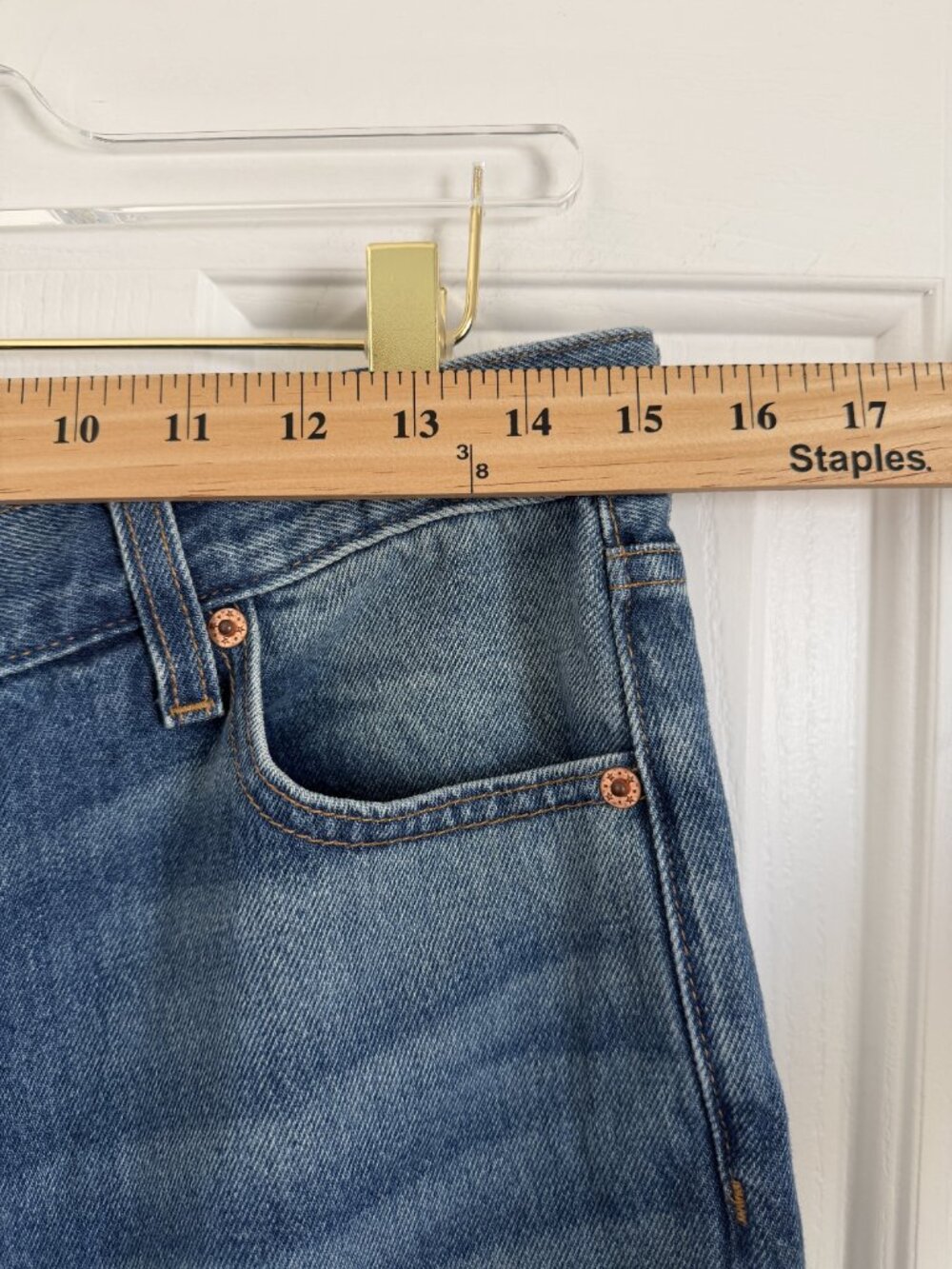 Alex Mill Carla High Rise Straight Jeans Vintage 28 - Picture 6 of 14